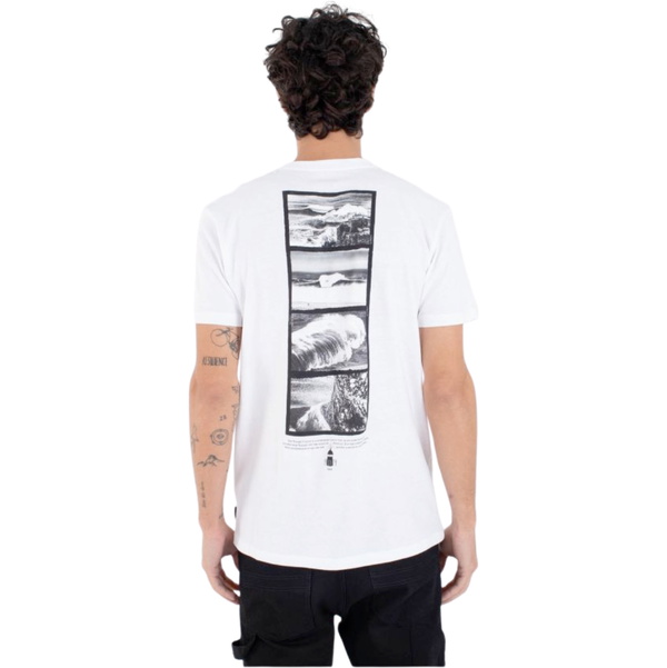 2026 Hurley Mens Nazare SQNS Tee MTSEUPH0005 - Newprint